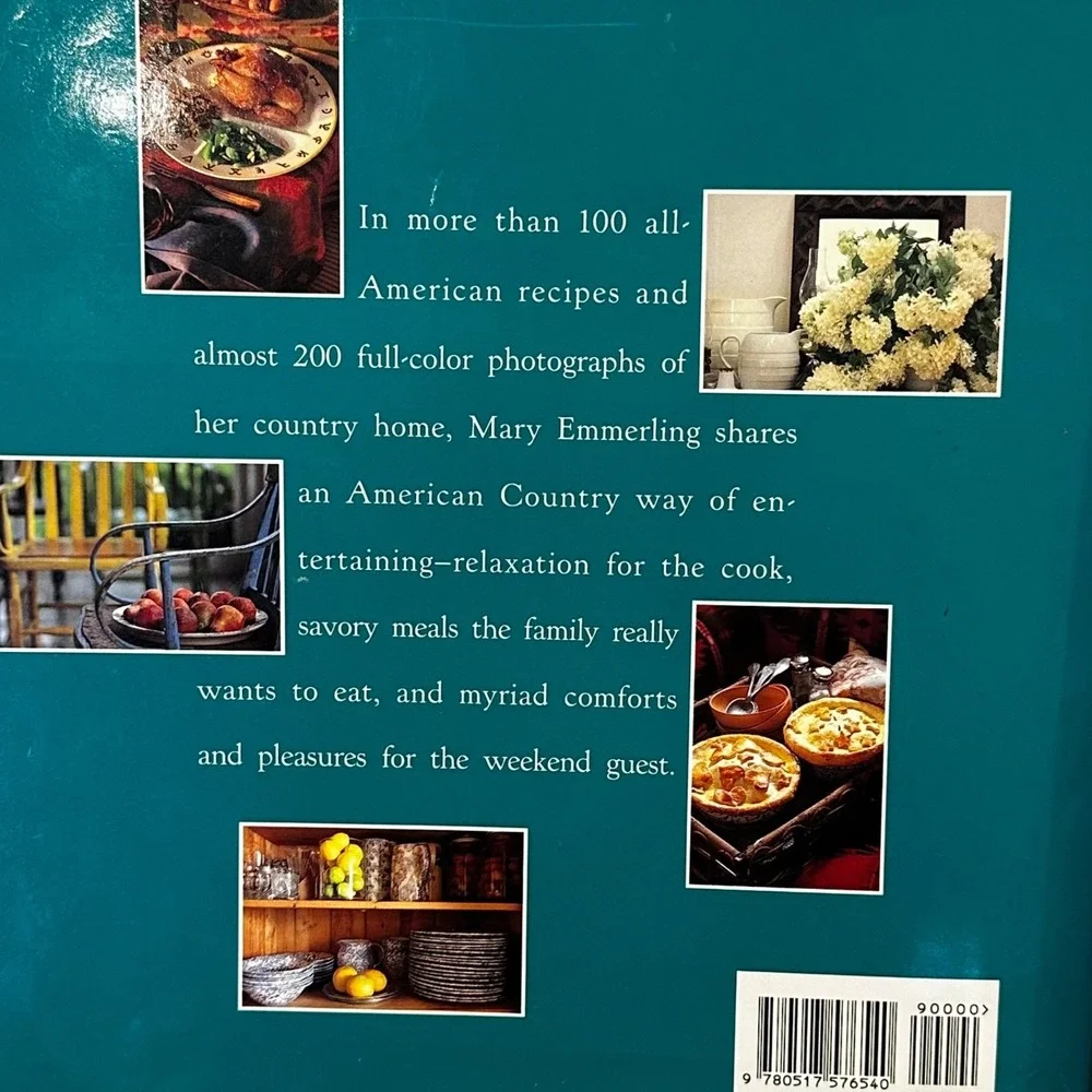 Hyperion Last Dinner on the Titanic & Mary Emmerling At Home in the Country Book